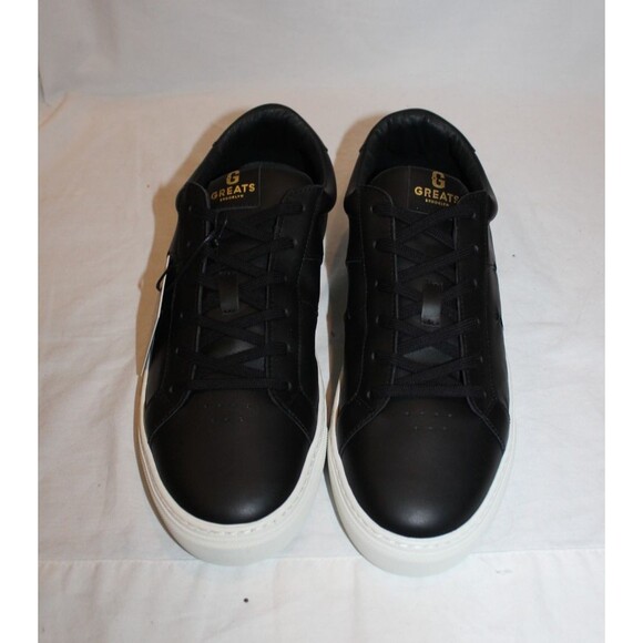 Greats Brooklyn Benlux Shoes Men\'s Black Leather Casual Sneakers Sz 9.5 main image 4